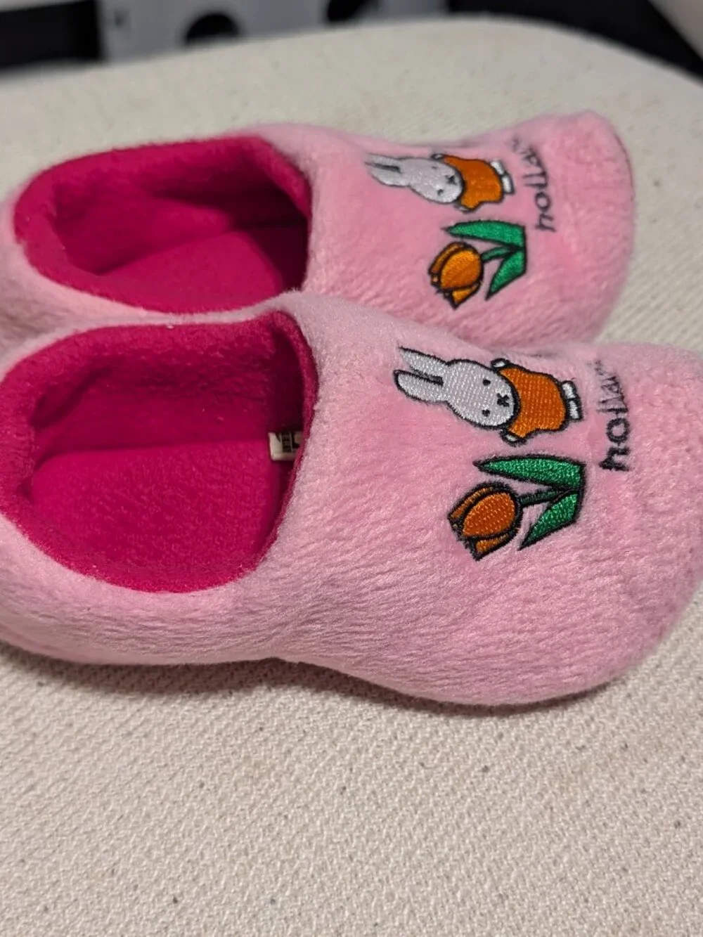 Miffy Fleece Clogs (Toddler Size 4-5)